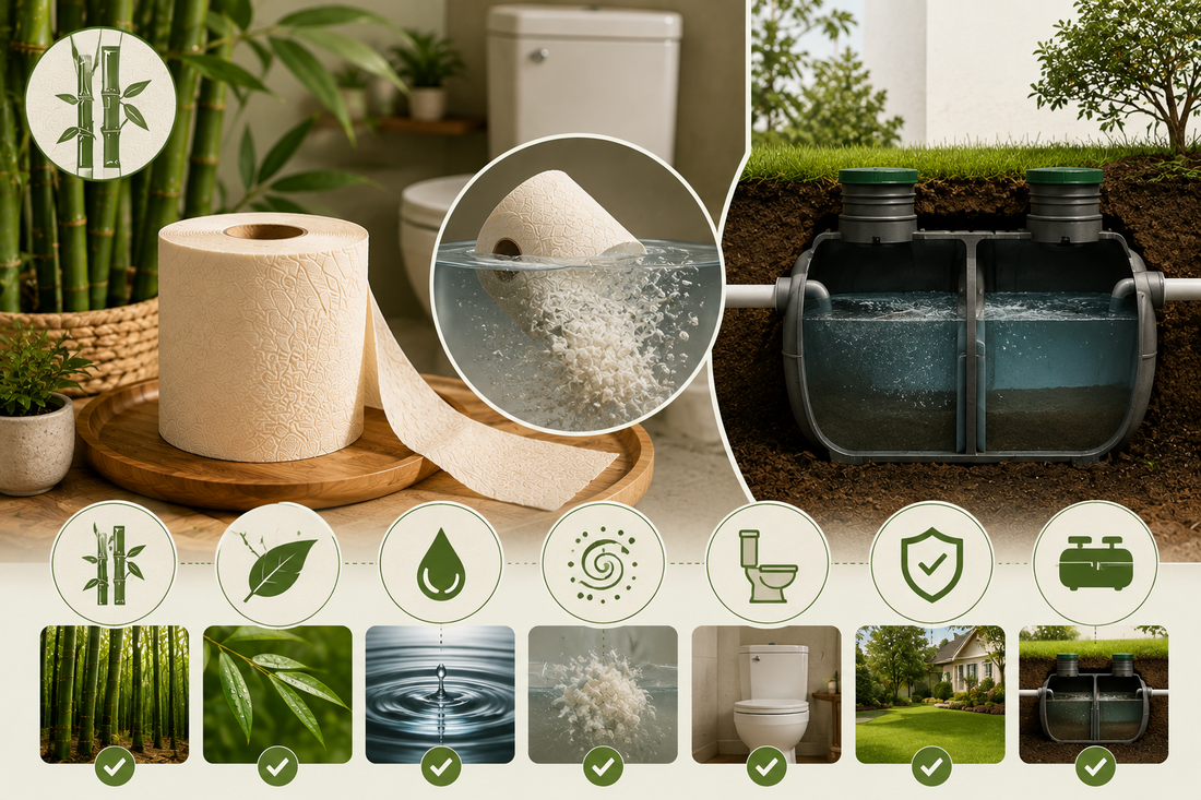 Is Bamboo Toilet Paper Septic Safe?